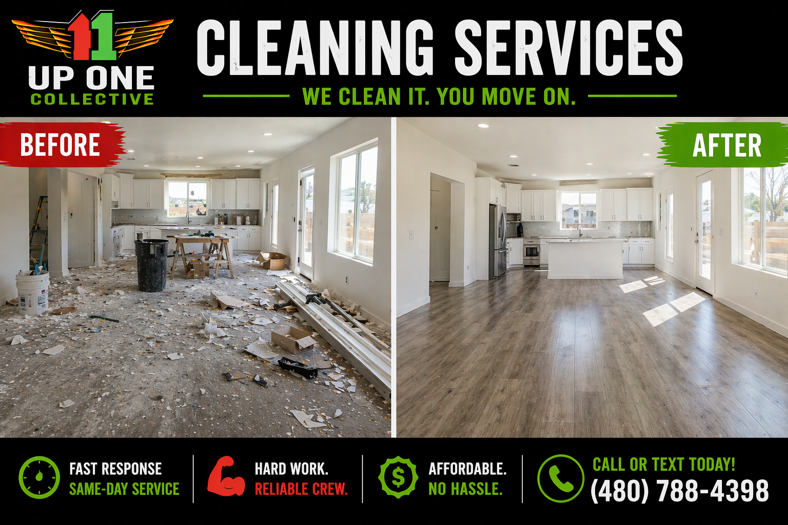 Cleaning services project in Phoenix