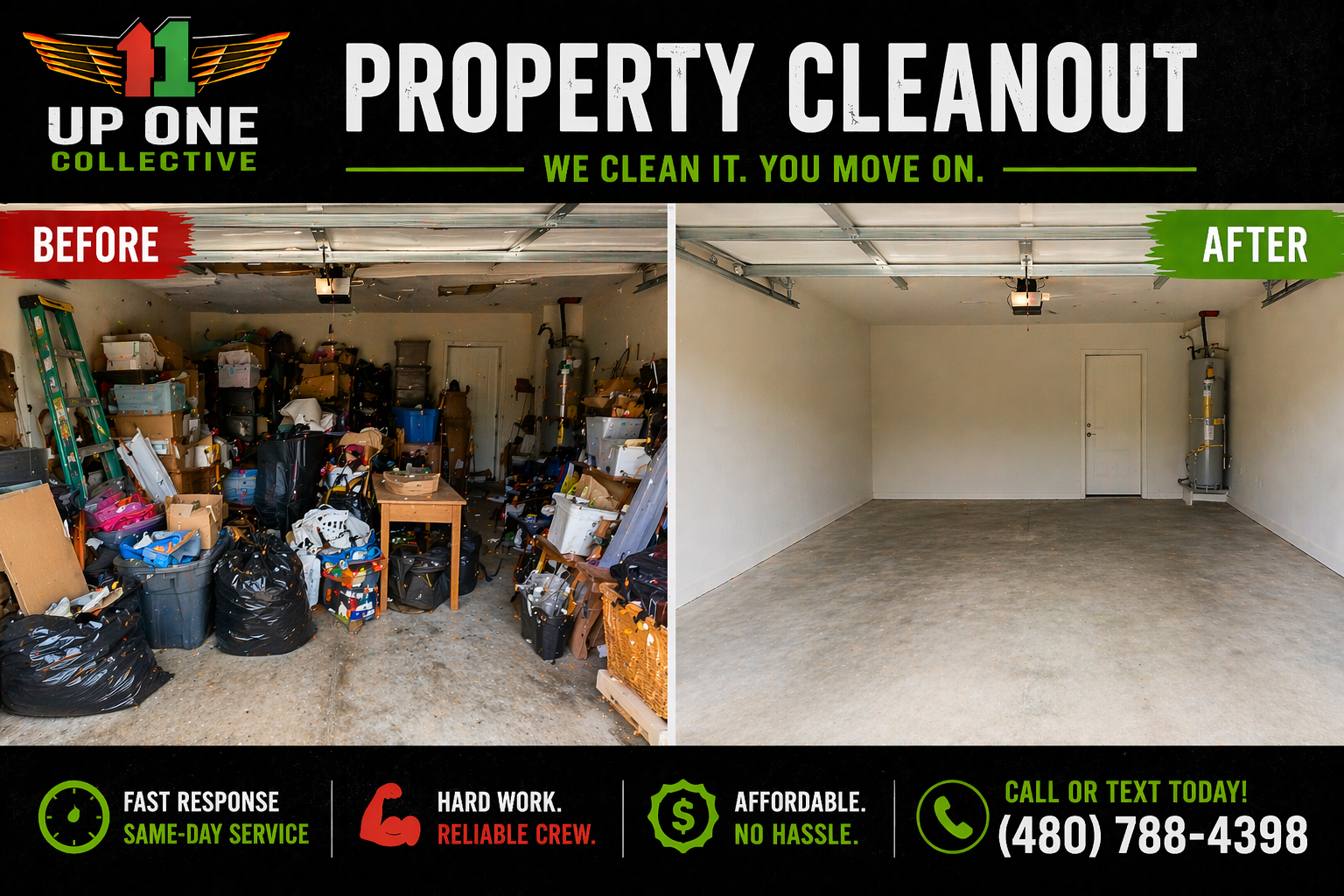 Property cleanup project in Arizona